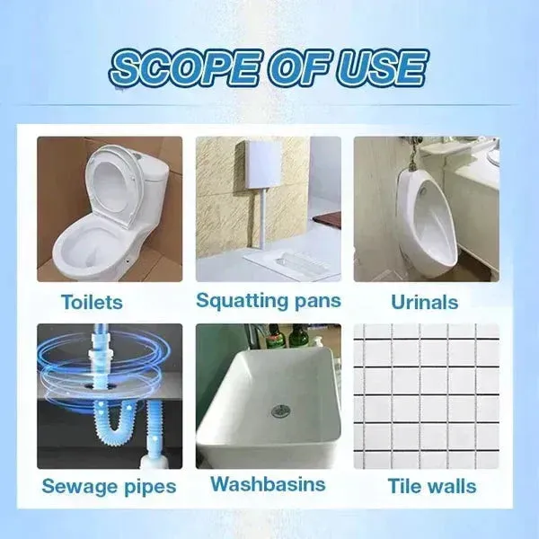 ✨ LAST DAY SALE 50% OFF 🌺 POWERFUL DRAIN & TOILET ACTIVE OXIDIZING AGENT
