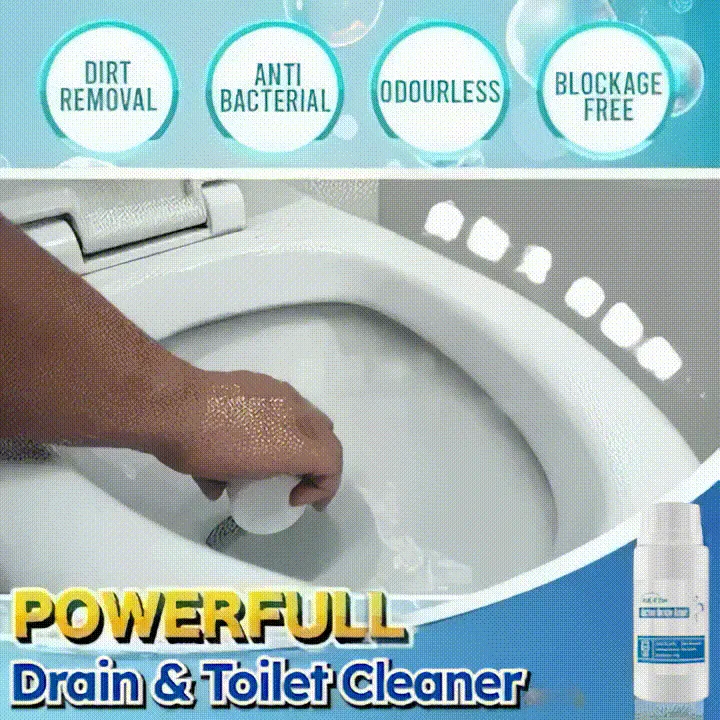 ✨ LAST DAY SALE 50% OFF 🌺 POWERFUL DRAIN & TOILET ACTIVE OXIDIZING AGENT