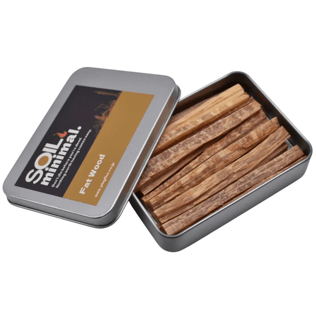 ソイルミニマル ファットウッド 火口 SOIL minimal. Fat Wood