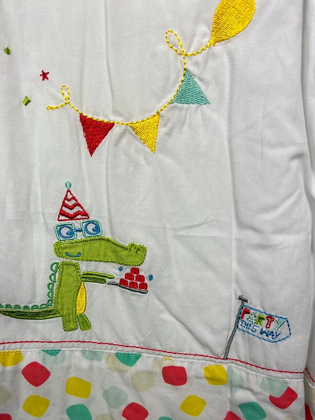 0-6m Grobag Party animals sleeping bag 2.5 tog
