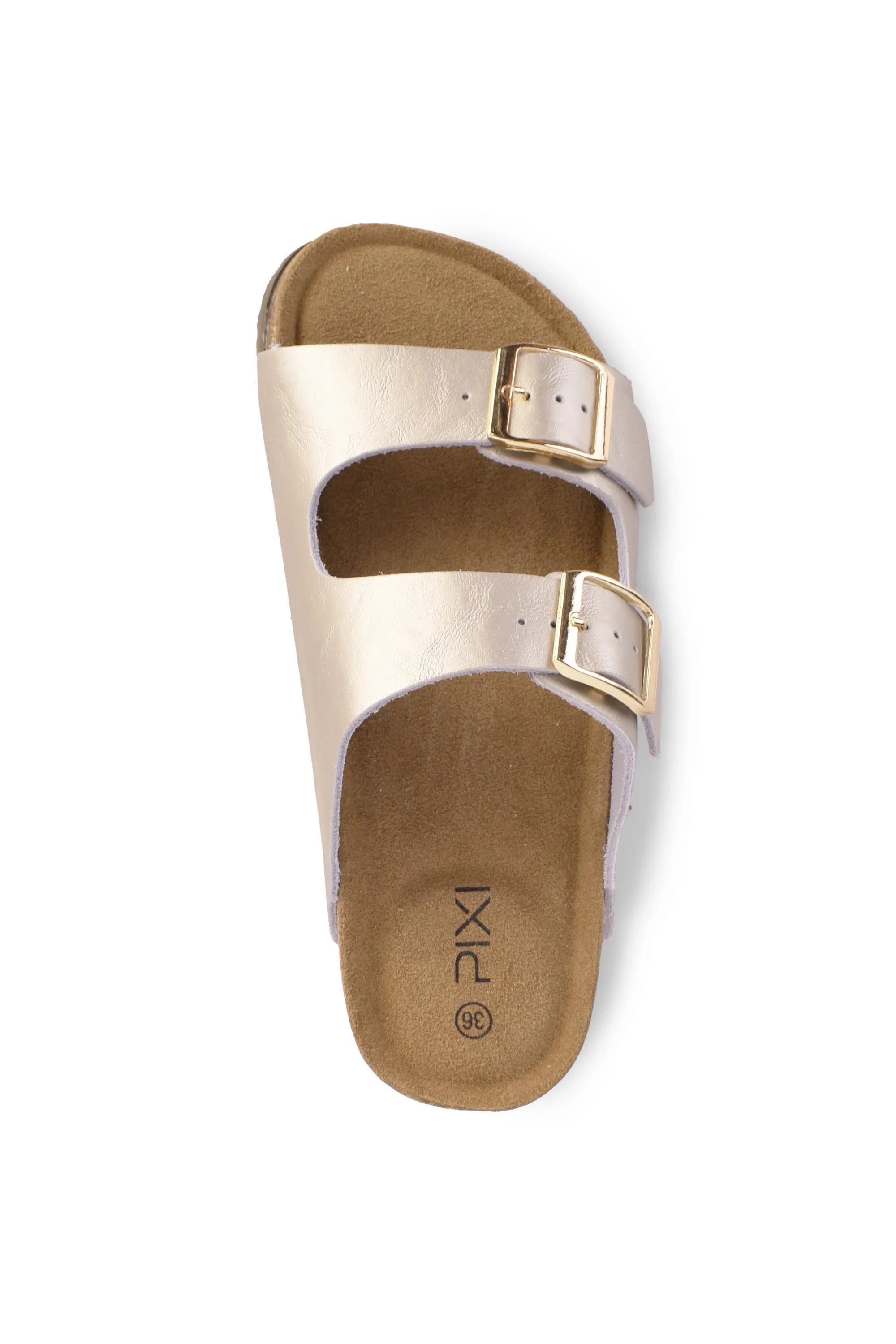 01-5381 Flat Buckle Slipper