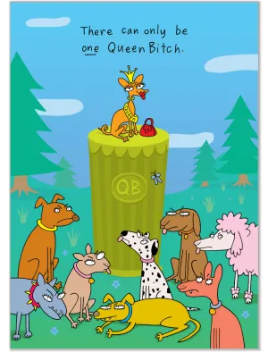 141 Queen Bitch (Birthday Card)