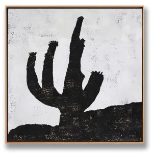 Abstract Cactus Painting H262S