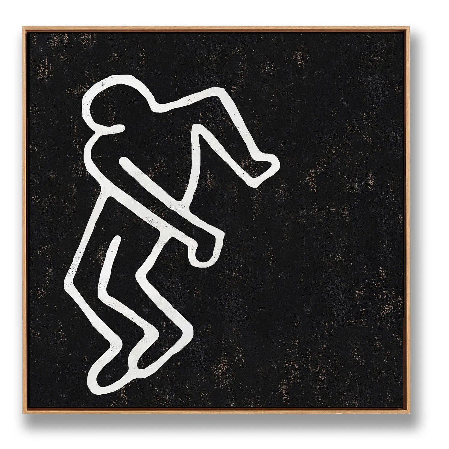 Abstract Dancing Man Painting H208SR