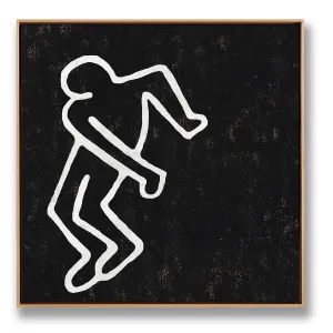 Abstract Dancing Man Painting H208SR