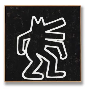 Abstract Dancing Man Painting H304SR