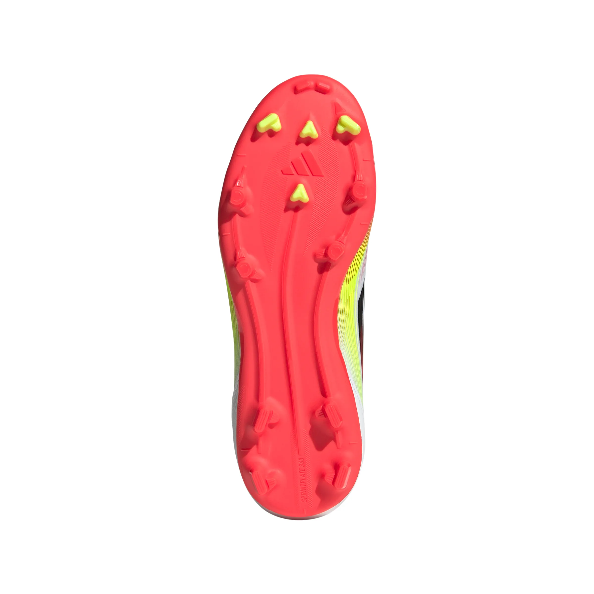 Adidas Kids F50 League Firm/Multi-Ground Boots - White/Black/Yellow