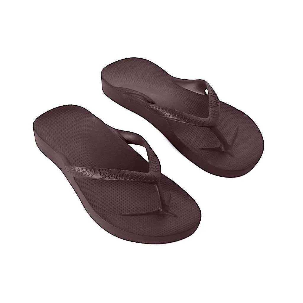 Archies Thongs Brown