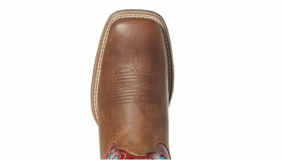 Ariat Ladies Karma VentTEK Brown Square Toe Boots 10036025