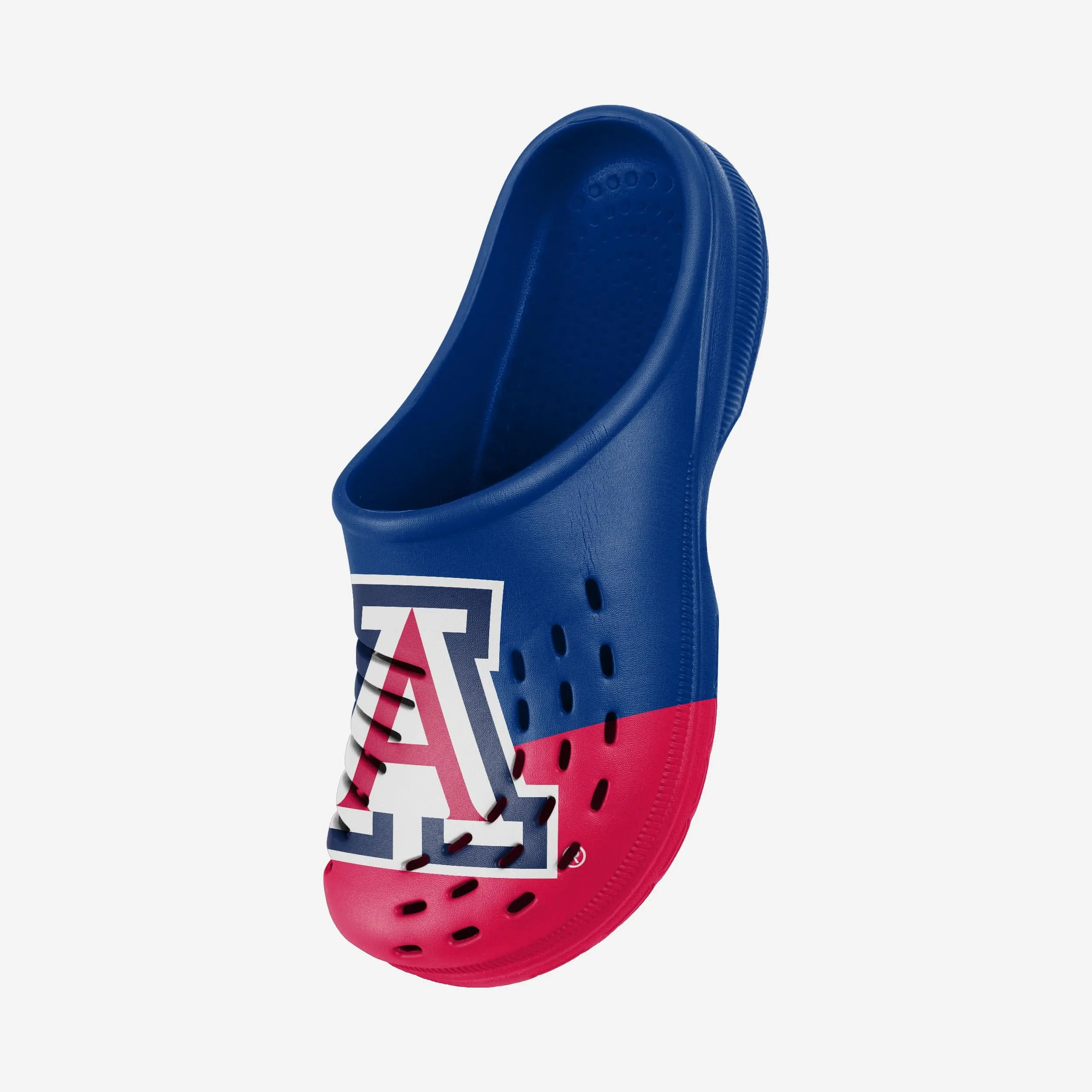 Arizona Wildcats Colorblock Big Logo Clog