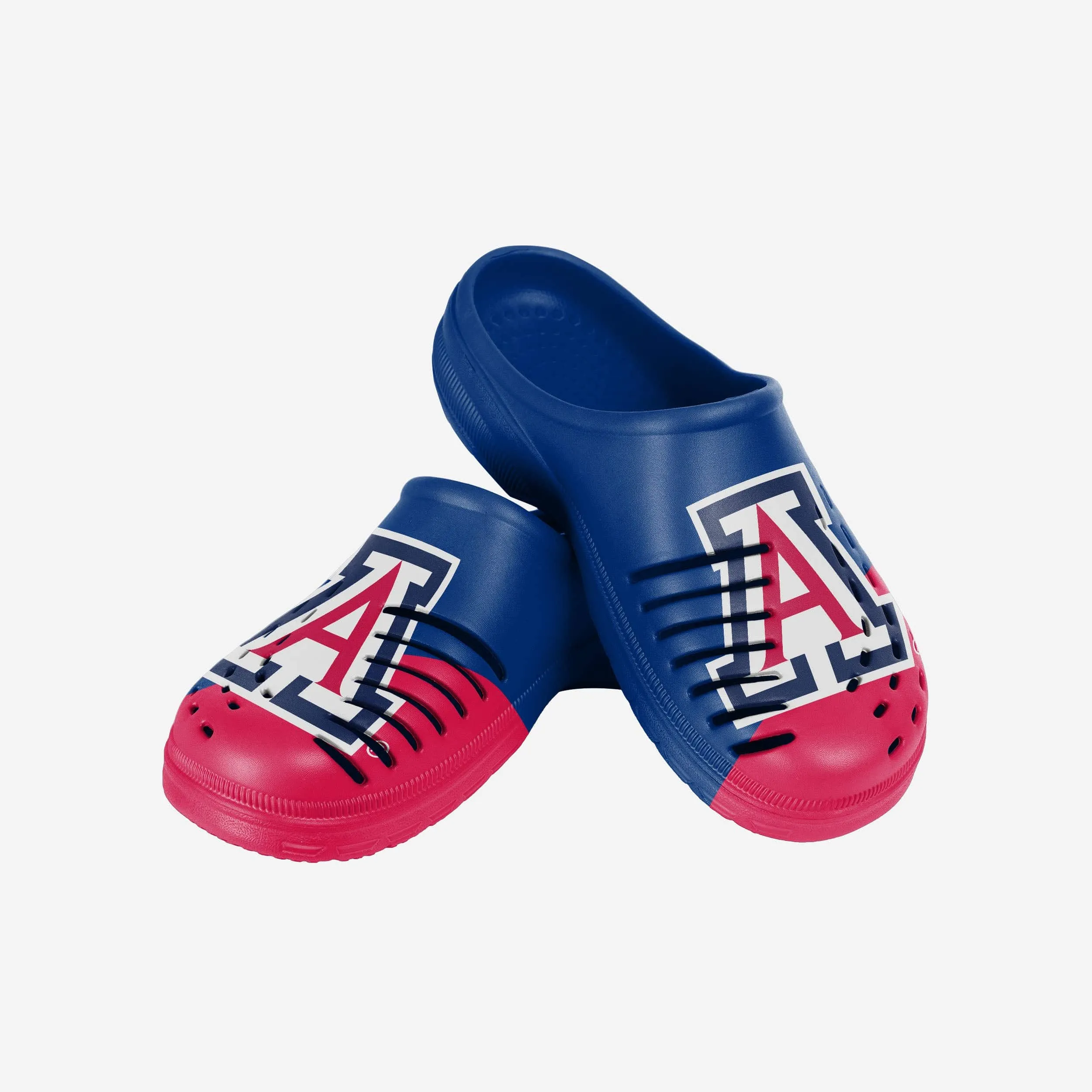 Arizona Wildcats Colorblock Big Logo Clog