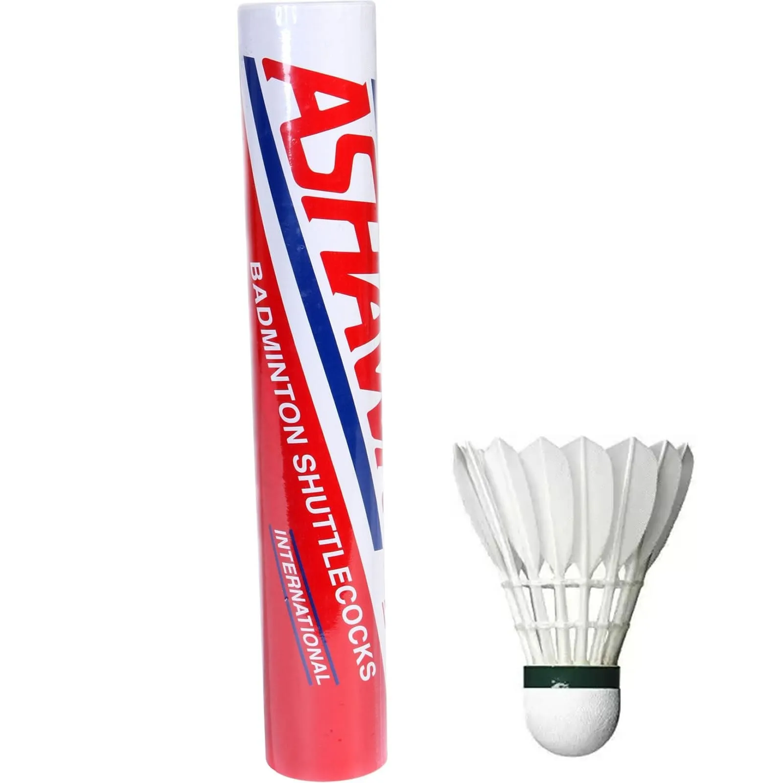 Ashaway International Feather Shuttles / Shuttlecocks - Set of 12