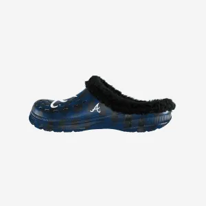 Atlanta Braves Sherpa Lined Buffalo Check Clog