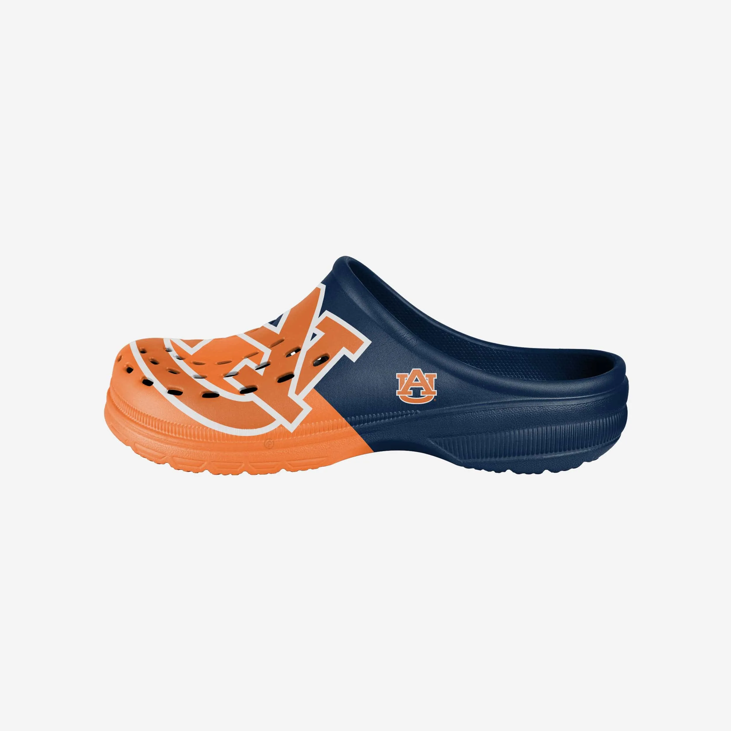 Auburn Tigers Colorblock Big Logo Clog