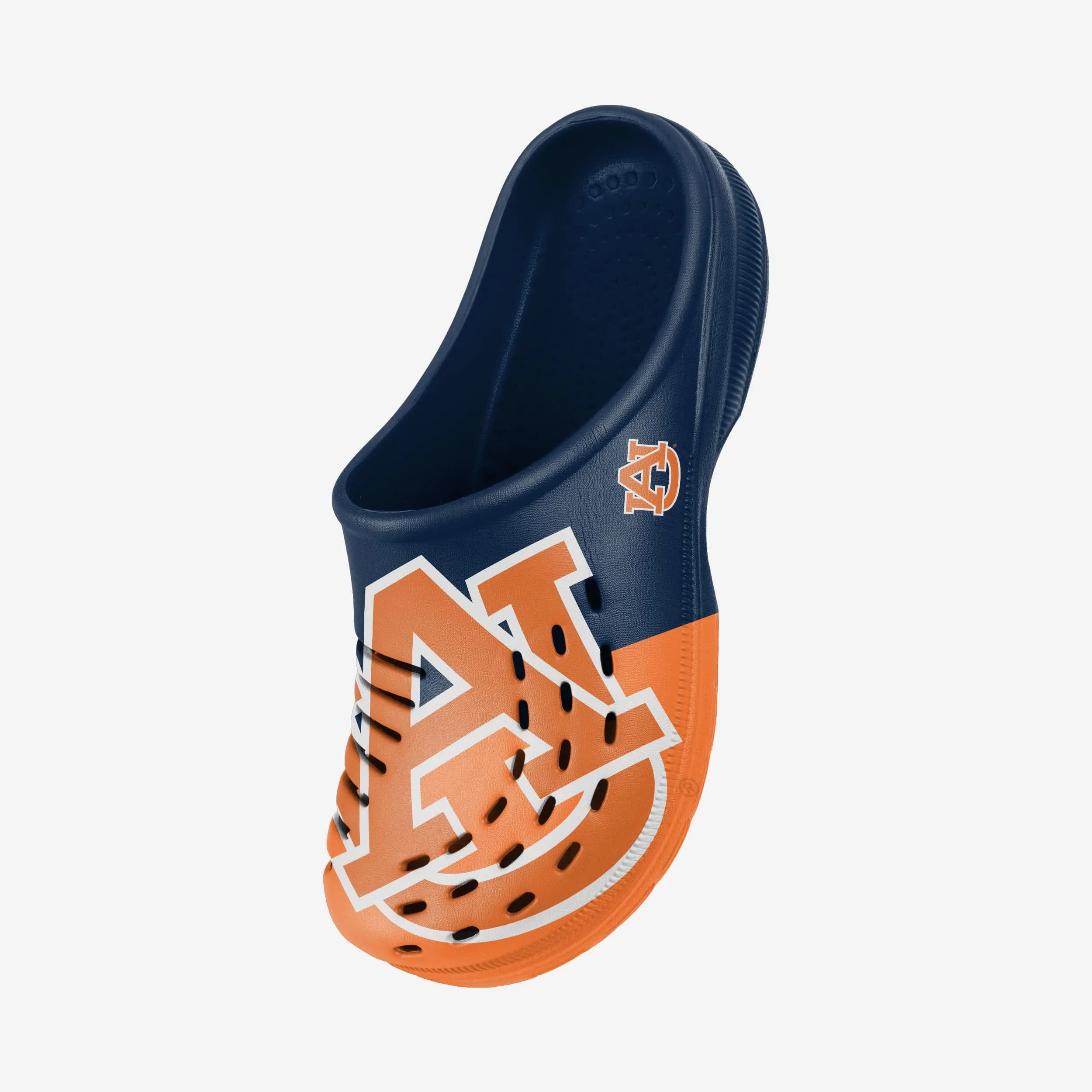 Auburn Tigers Colorblock Big Logo Clog