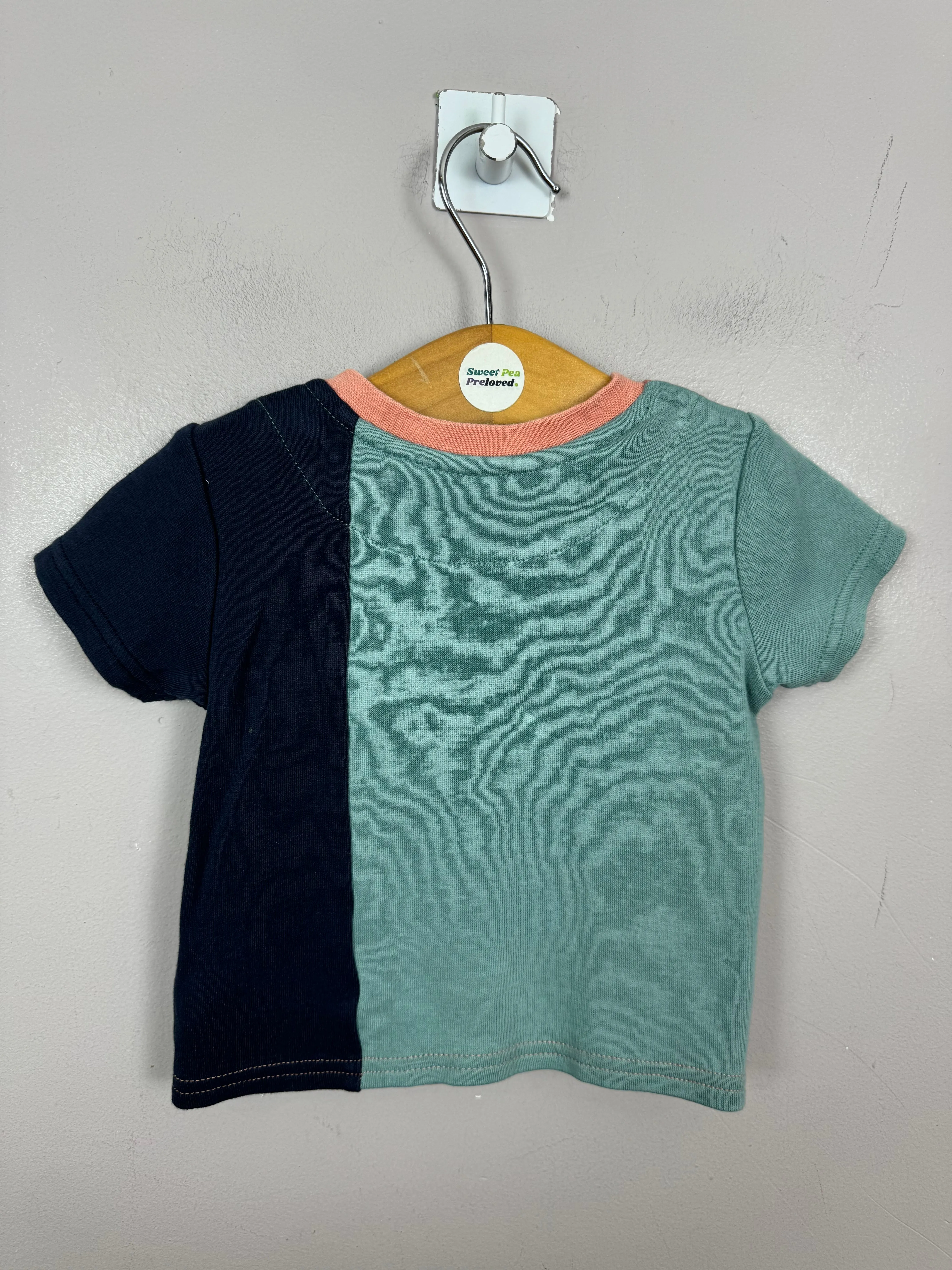 Baker Colour Block T-shirt 3-6m