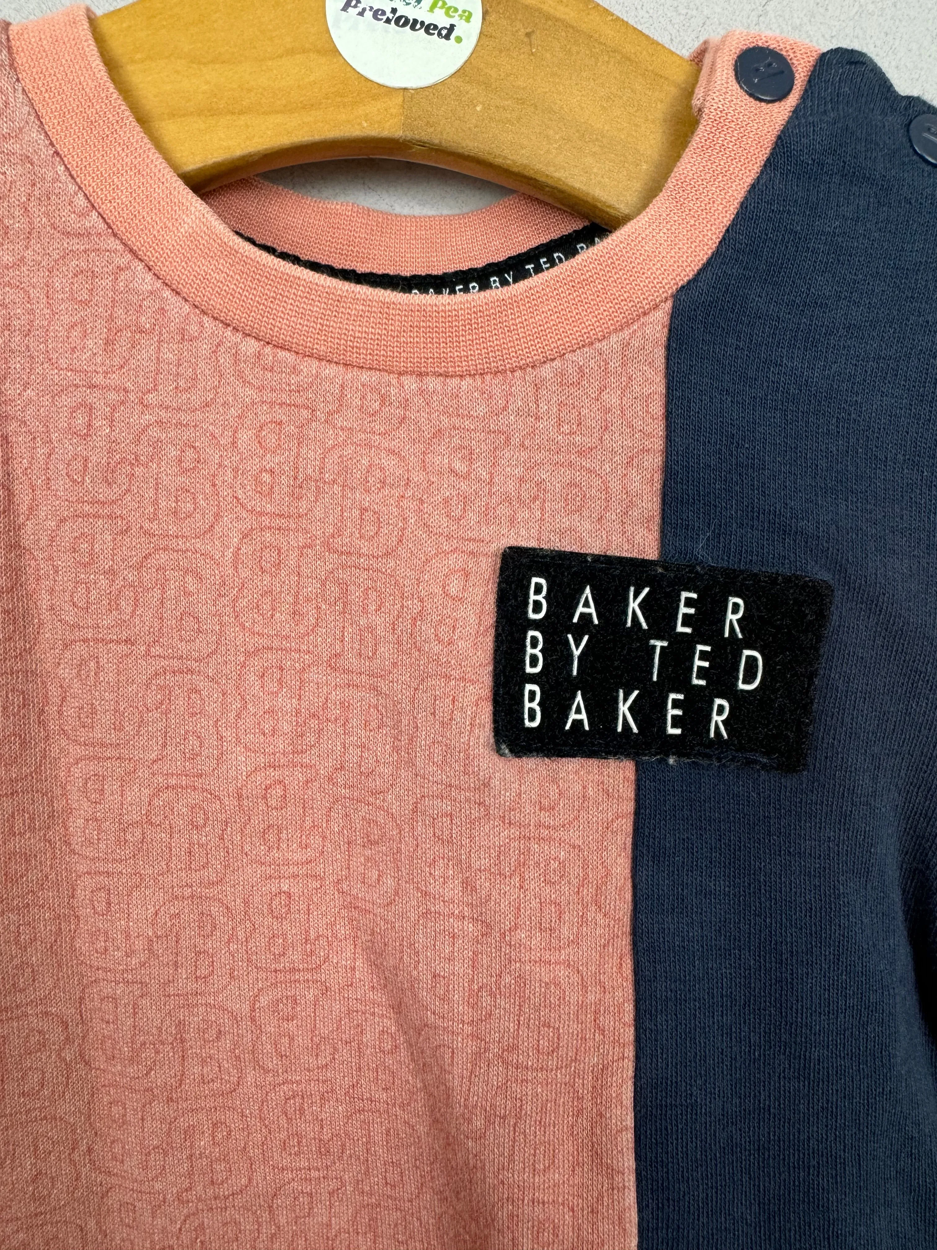 Baker Colour Block T-shirt 3-6m