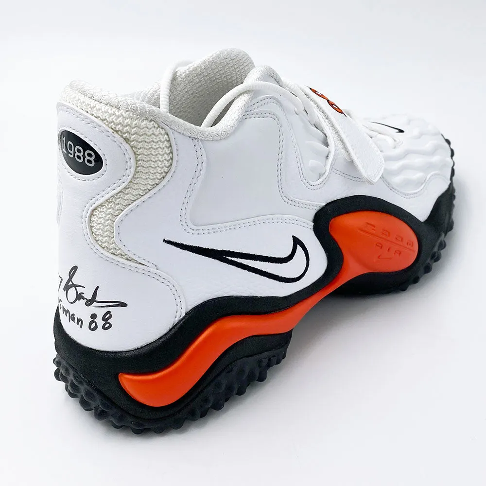 Barry Sanders Autographed Nike Air Zoom Turf Jet Shoe w/"Heisman 1988"