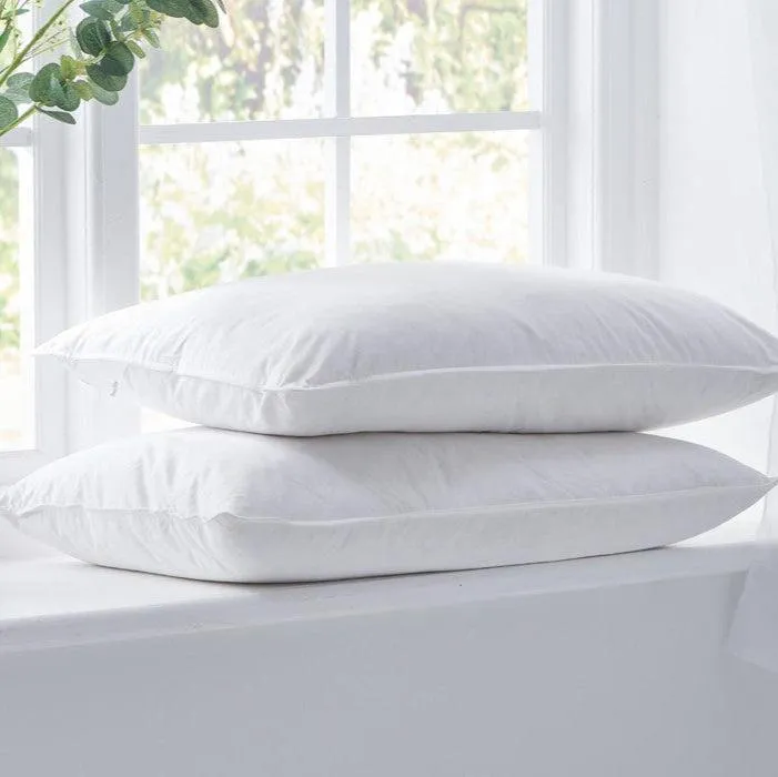 Bellissimo Extra Fill Goose Down & Feather Pillow Pair