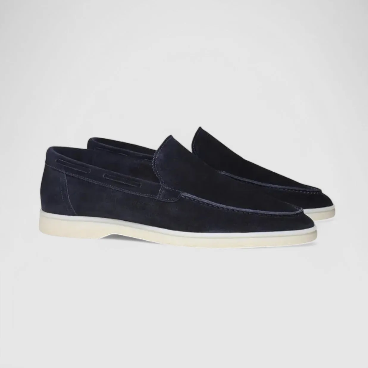 Bennett - Suede Slip-On Loafers