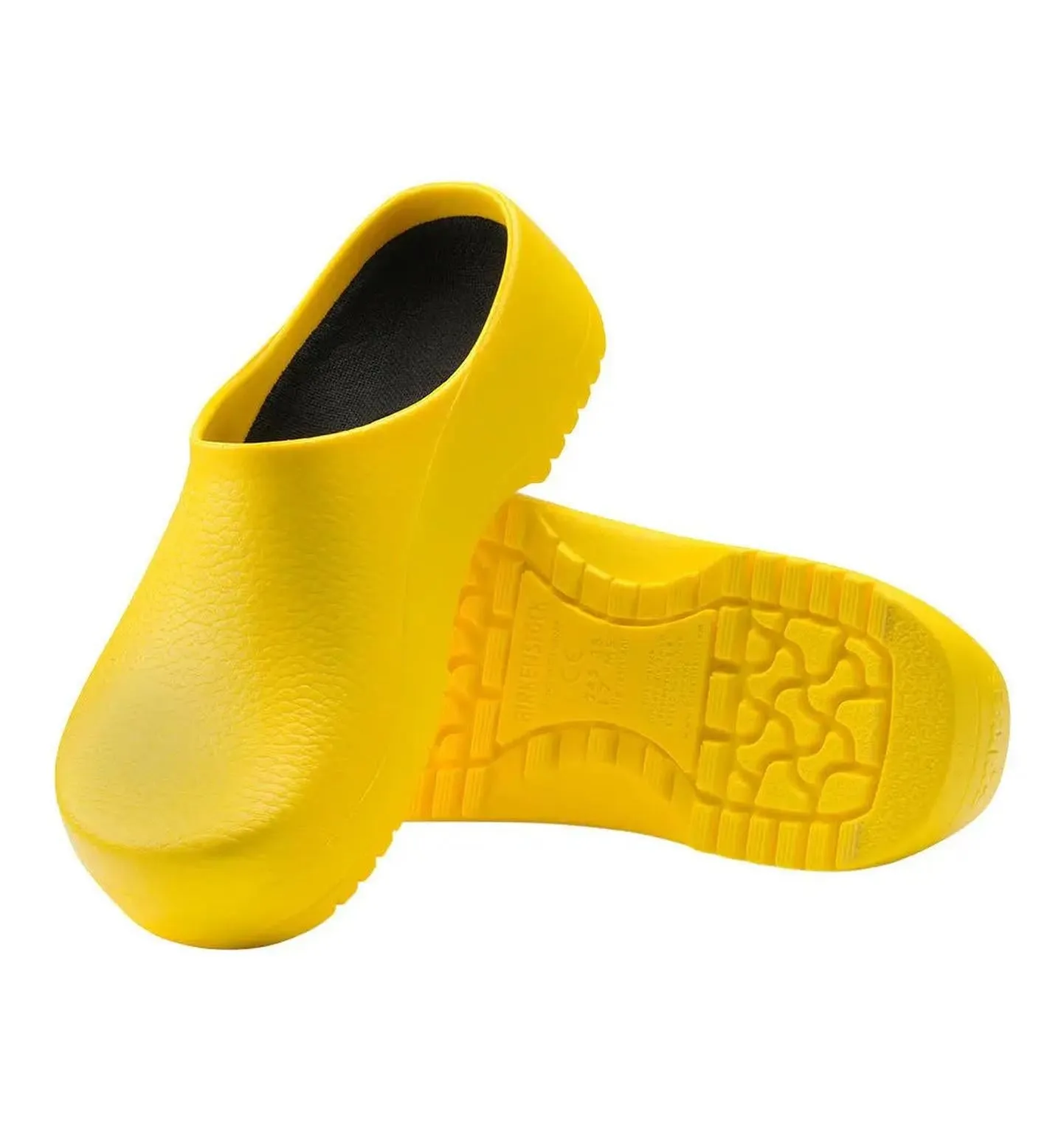 Birkenstock Super Birki Yellow Chef Clog