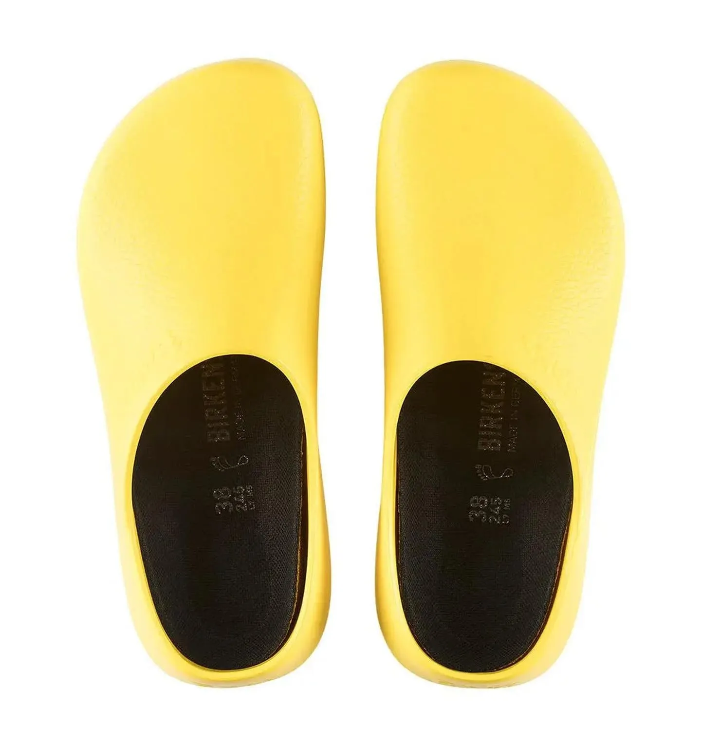 Birkenstock Super Birki Yellow Chef Clog