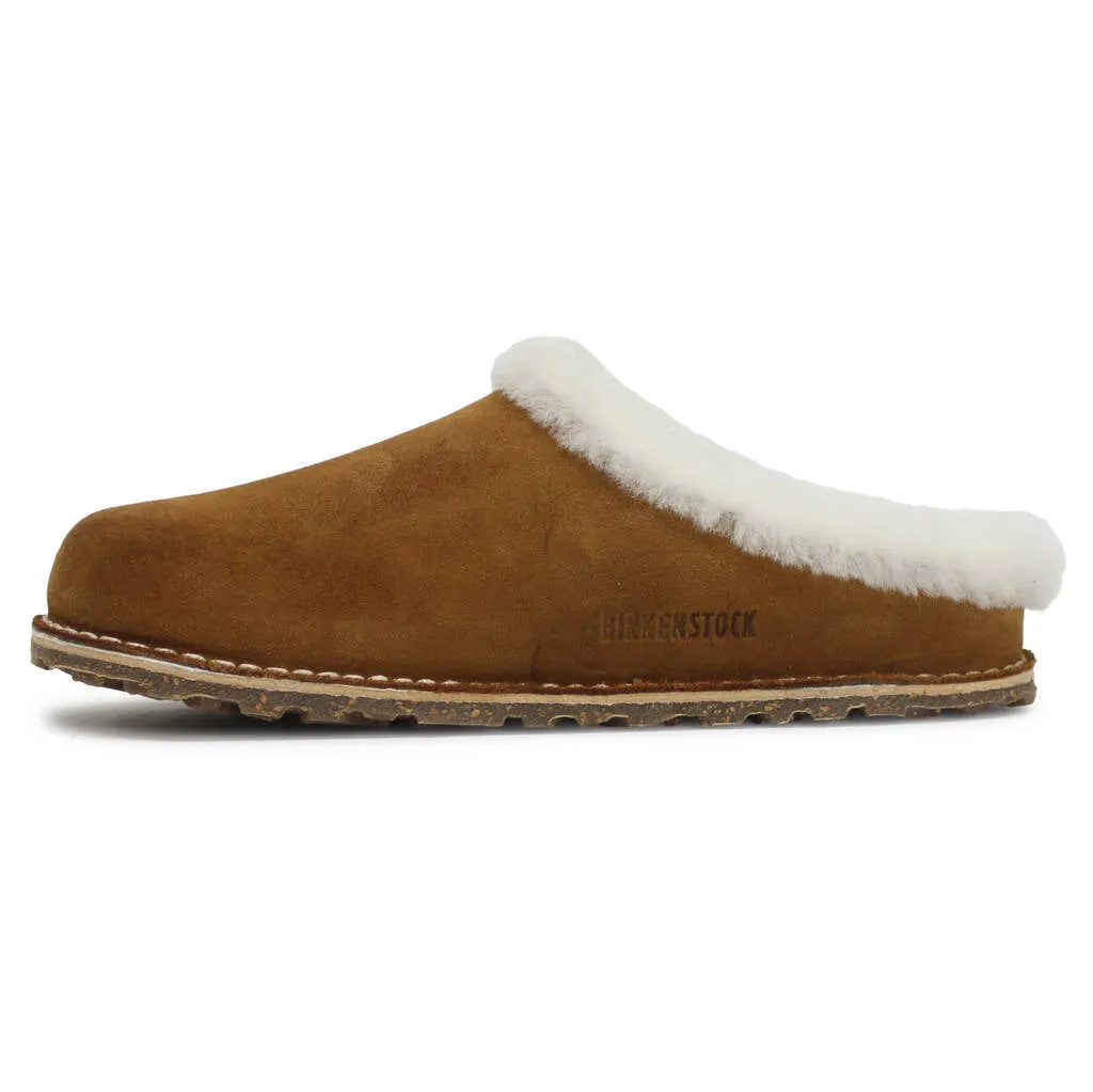Birkenstock Zermatt Premium Shearling Suede Leather Unisex Clogs Sandals