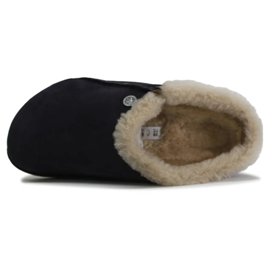 Birkenstock Zermatt Premium Shearling Suede Leather Unisex Clogs Sandals