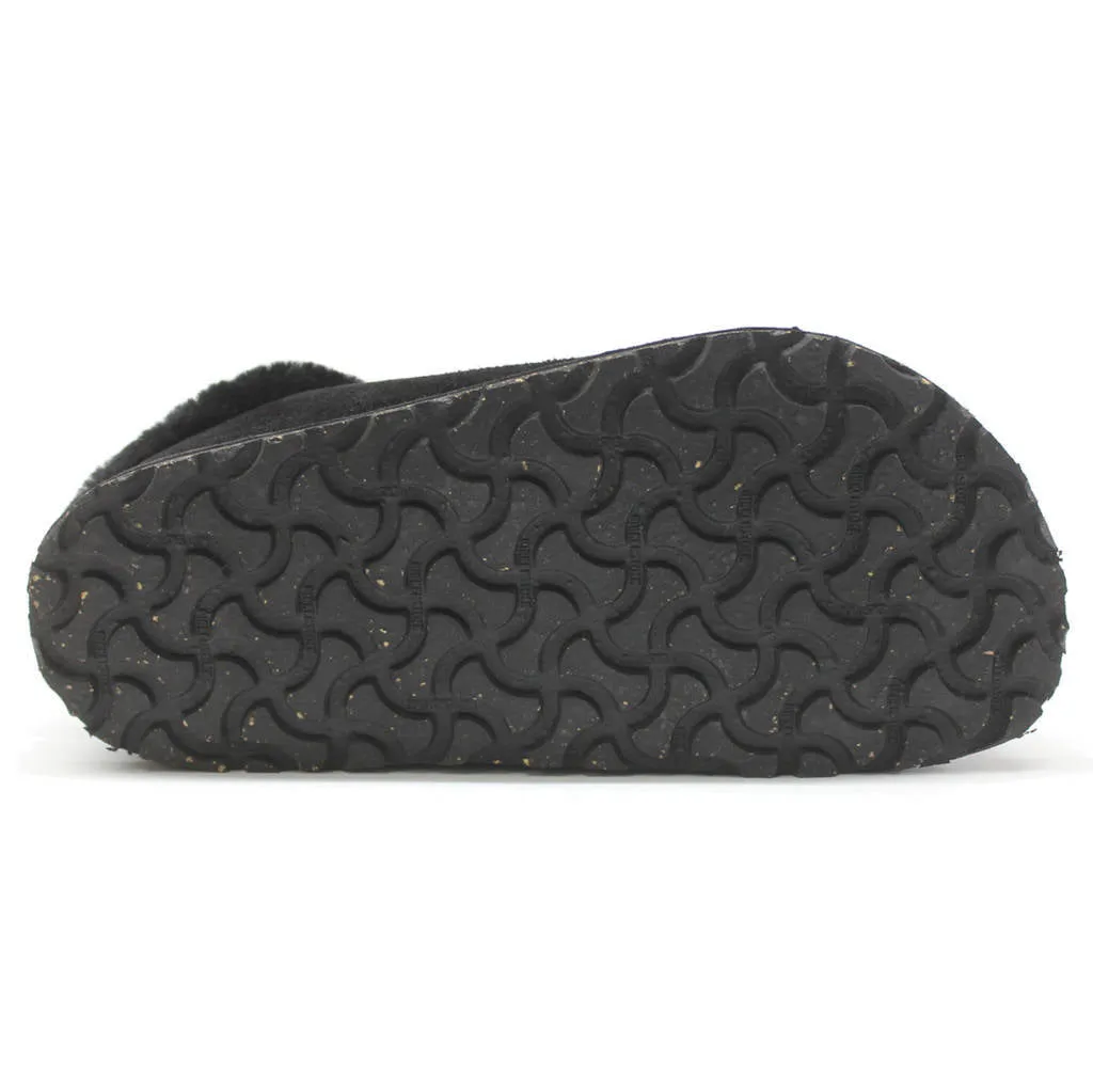 Birkenstock Zermatt Premium Shearling Suede Leather Unisex Clogs Sandals