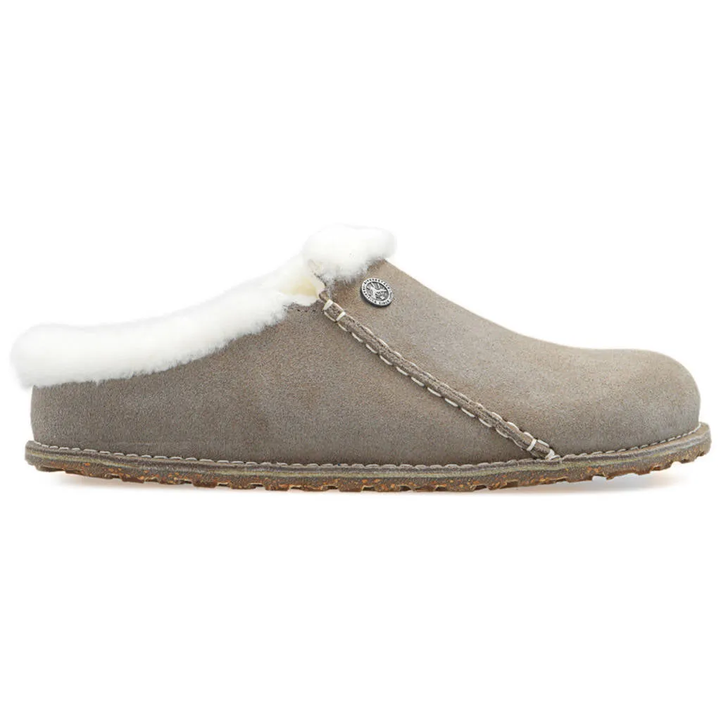 Birkenstock Zermatt Premium Shearling Suede Leather Unisex Clogs Sandals