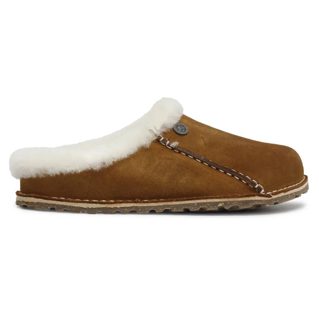 Birkenstock Zermatt Premium Shearling Suede Leather Unisex Clogs Sandals