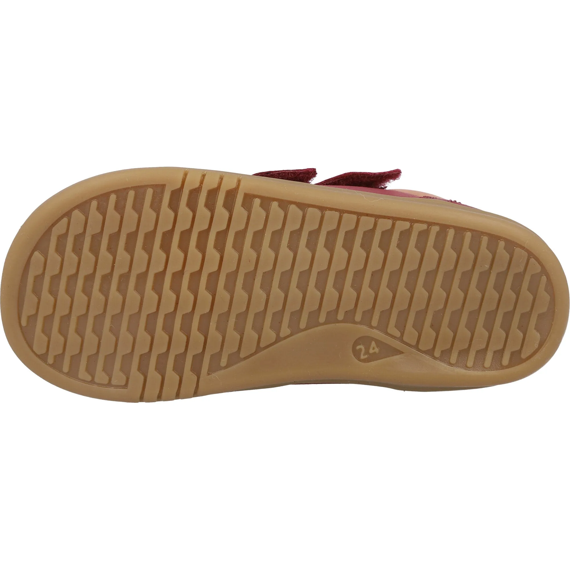 Bobux Timber Cranberry Leather Boots for Kids