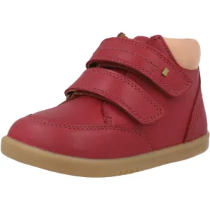 Bobux Timber Cranberry Leather Boots for Kids