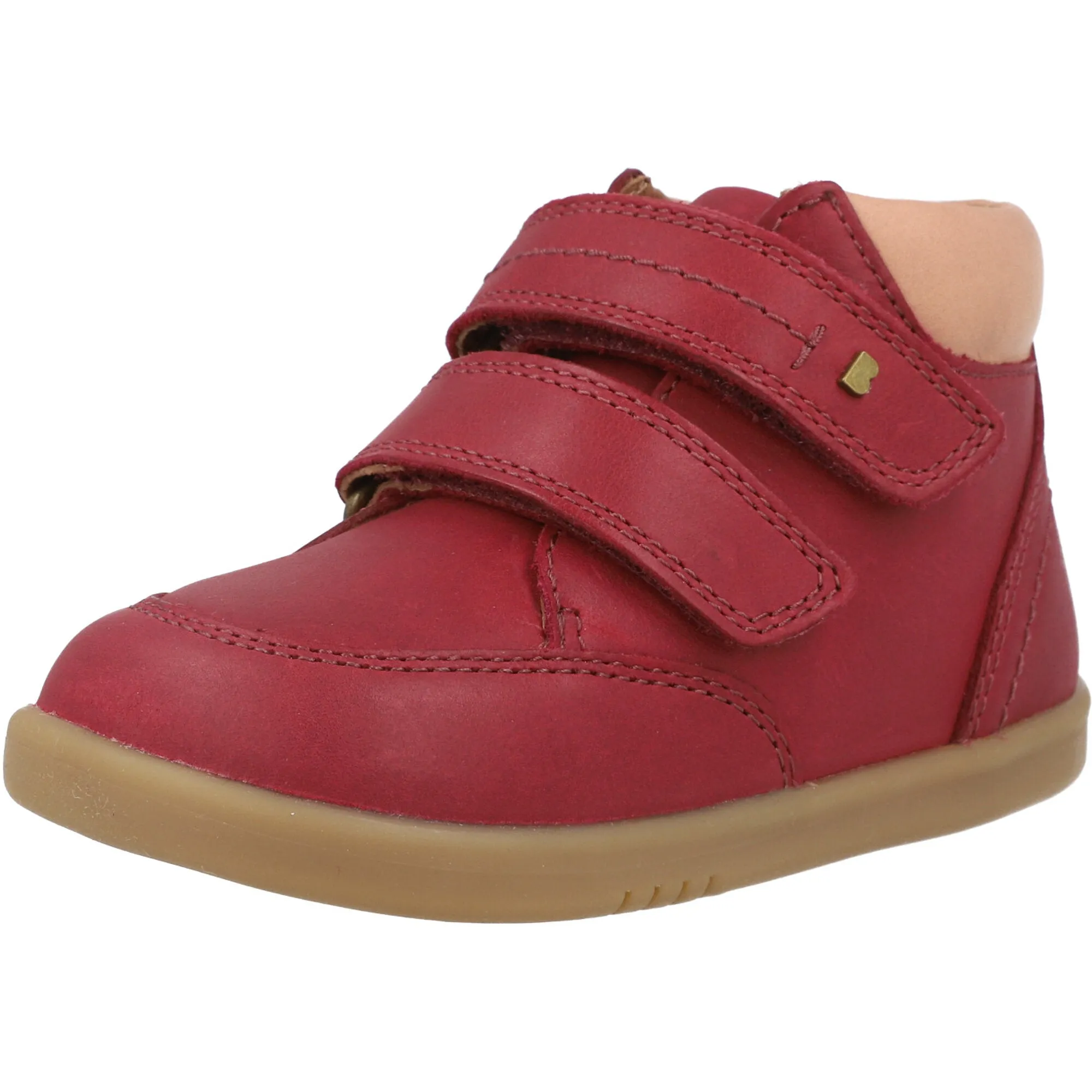 Bobux Timber Cranberry Leather Boots for Kids
