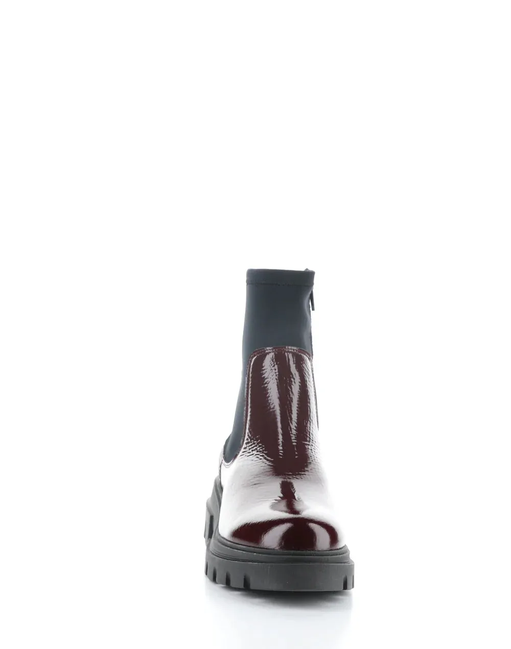 BOS & CO FIVE BORDO PATENT LEATHER WATERPROOF BOOT