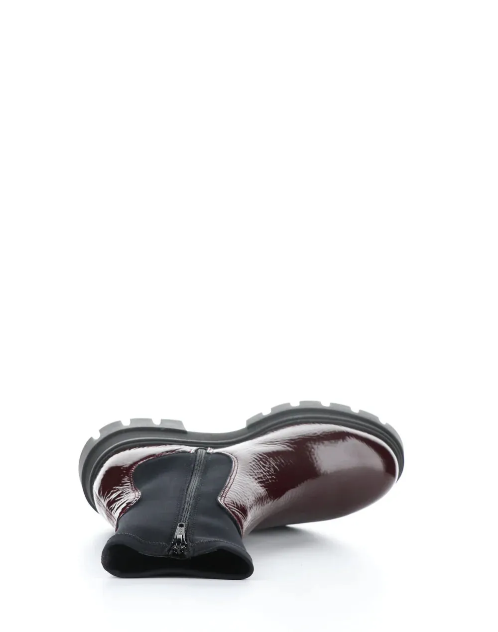 BOS & CO FIVE BORDO PATENT LEATHER WATERPROOF BOOT