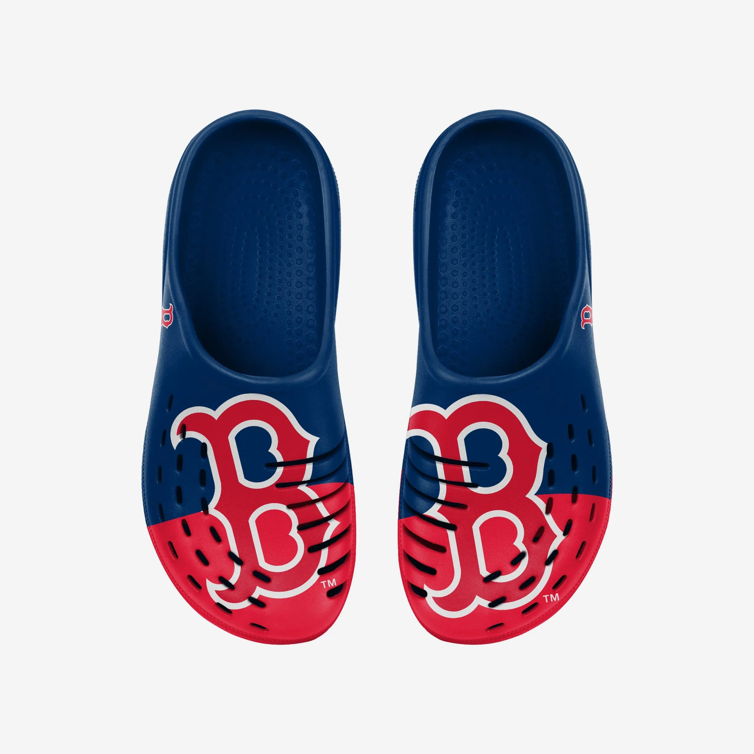 Boston Red Sox Mens Colorblock Big Logo Clog