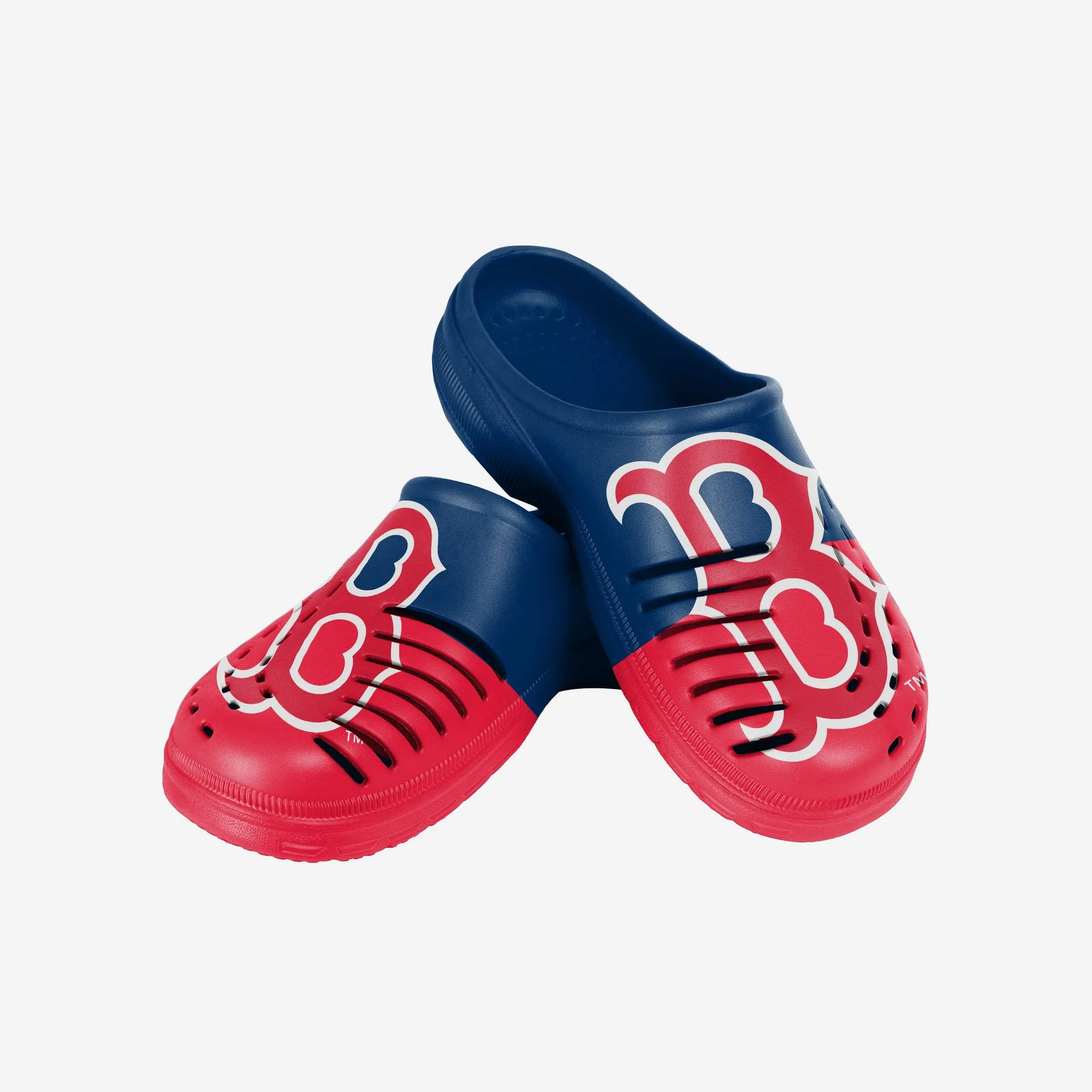 Boston Red Sox Mens Colorblock Big Logo Clog