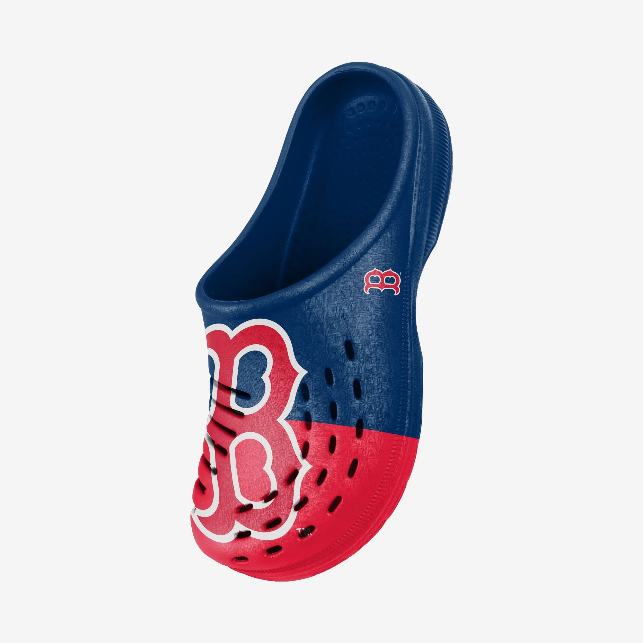 Boston Red Sox Mens Colorblock Big Logo Clog