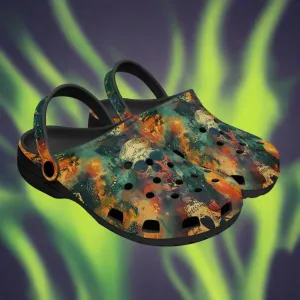Calavera Skull Rok-Clogs