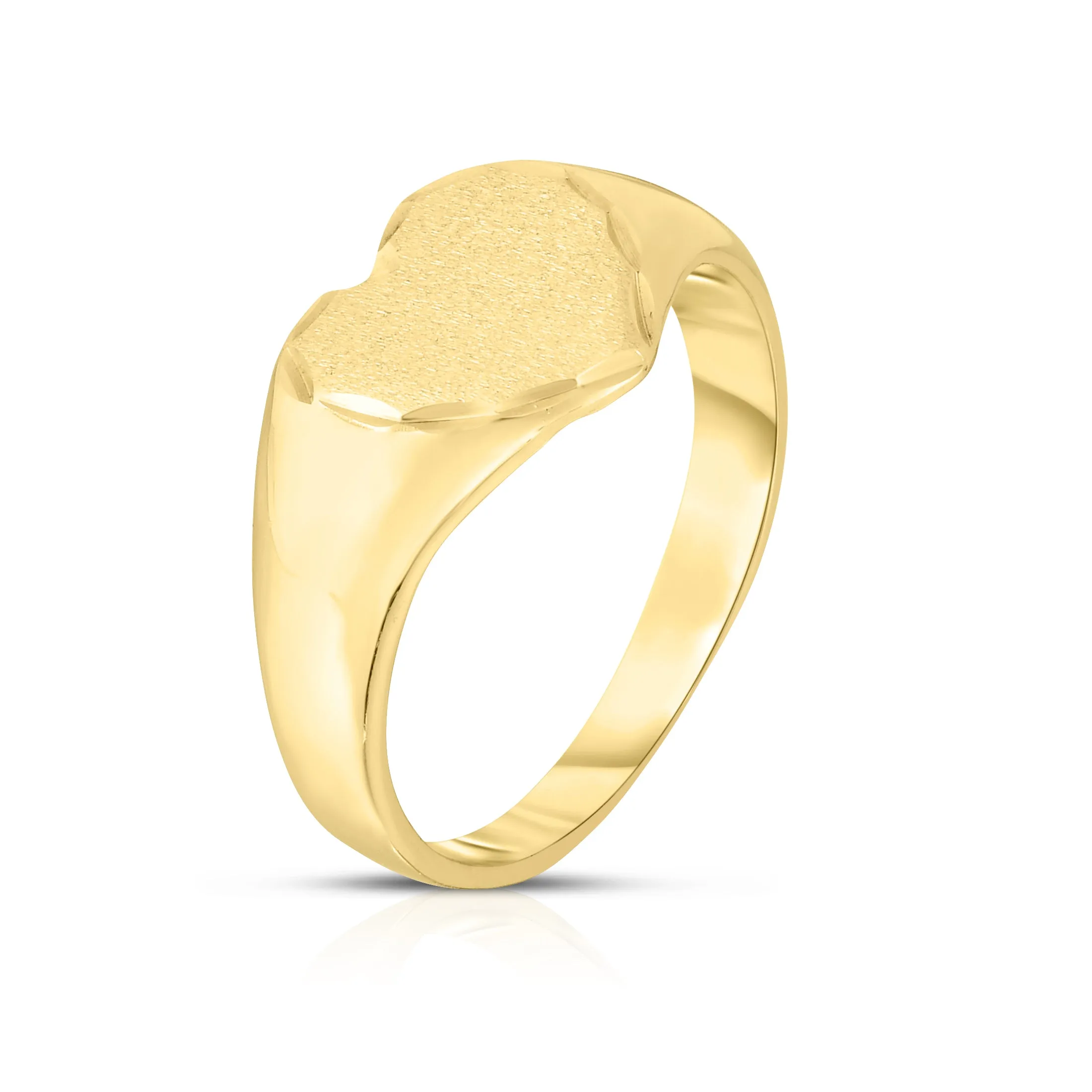 CARA - The Smooth Heart Signet