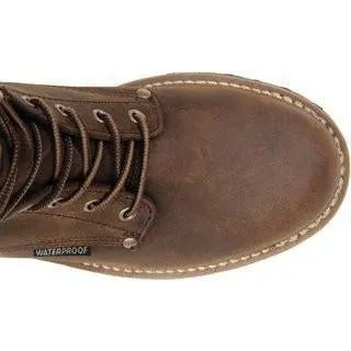Carolina Men's Elm 8" Waterproof Logger Work Boot - Brown - CA8821