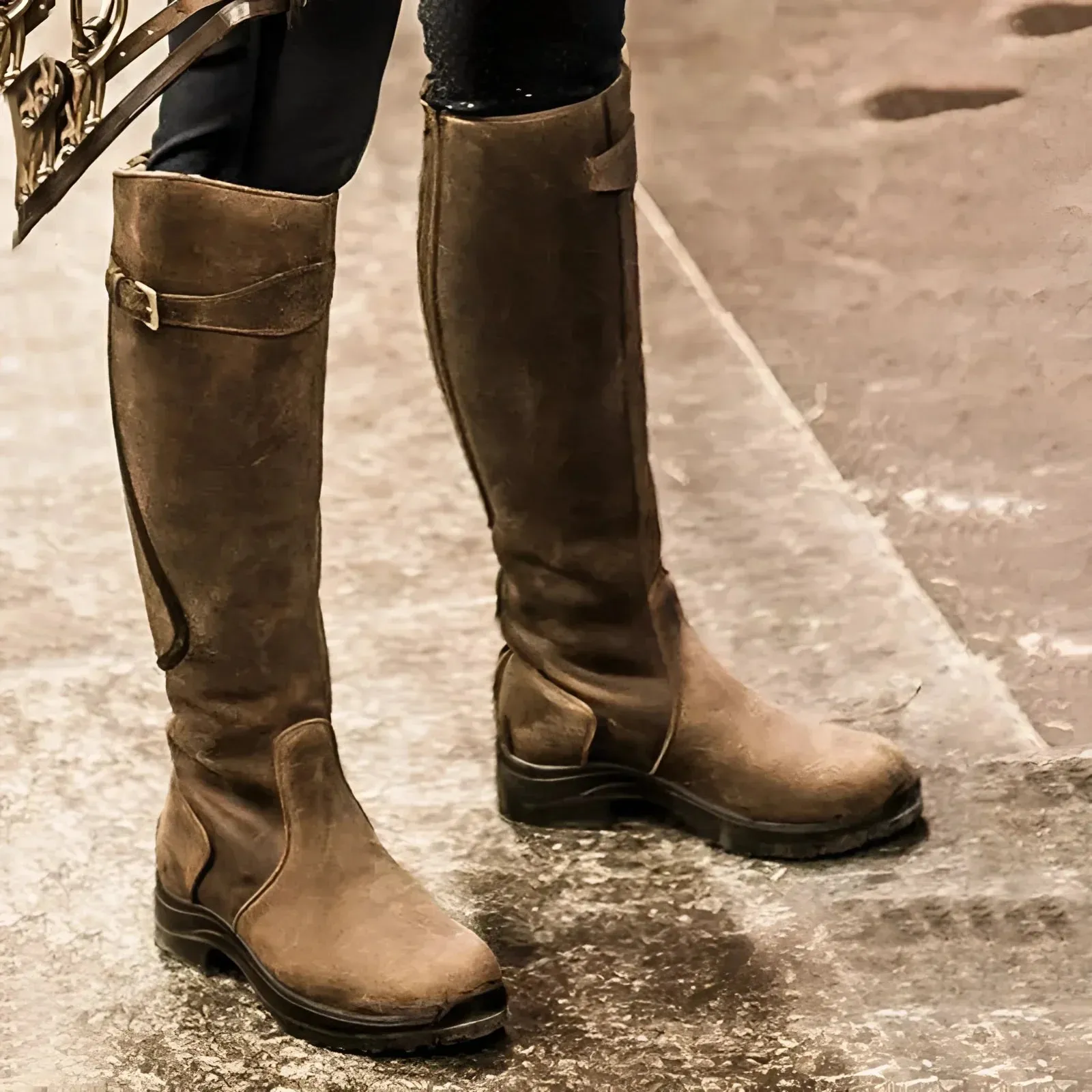 Charie | Waterproof Insulated Winter Riding Boots
