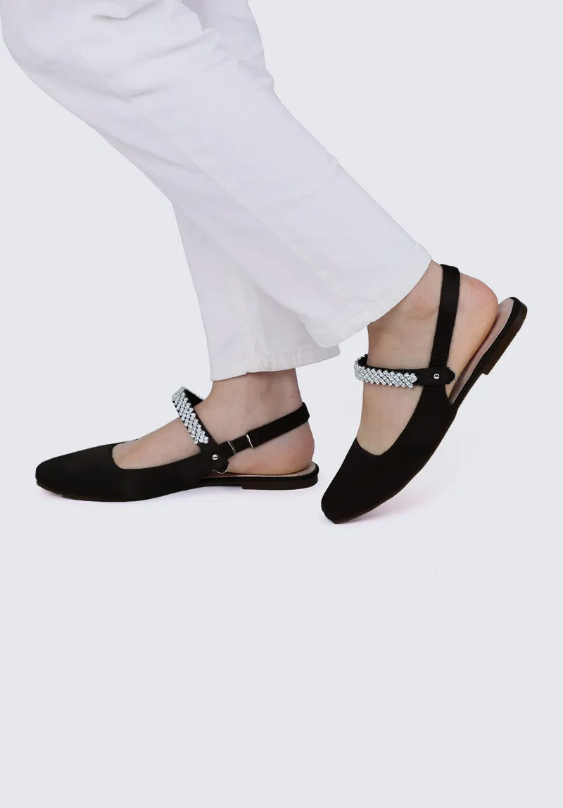 Charlize Comfy Ballerina In Black