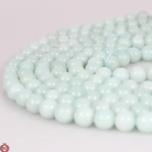 Chinese Amazonite Beads Smooth Round