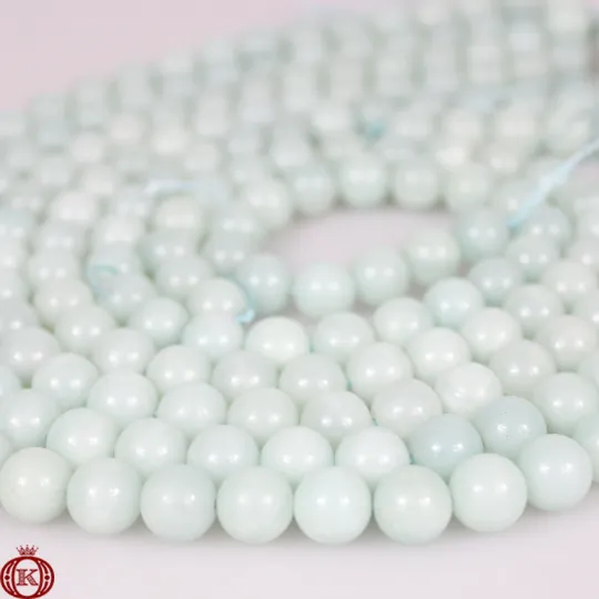 Chinese Amazonite Beads Smooth Round