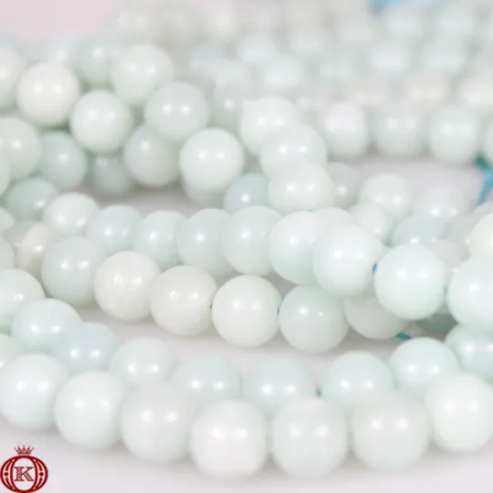 Chinese Amazonite Beads Smooth Round