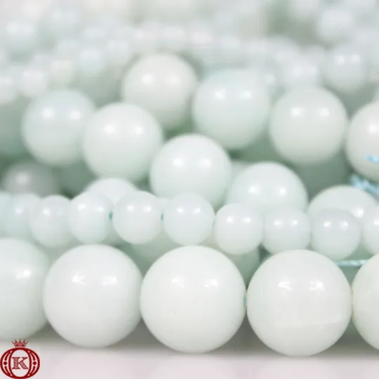Chinese Amazonite Beads Smooth Round