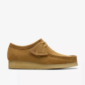 Clarks Mens Wallabee Mid Tan Suede 26180198