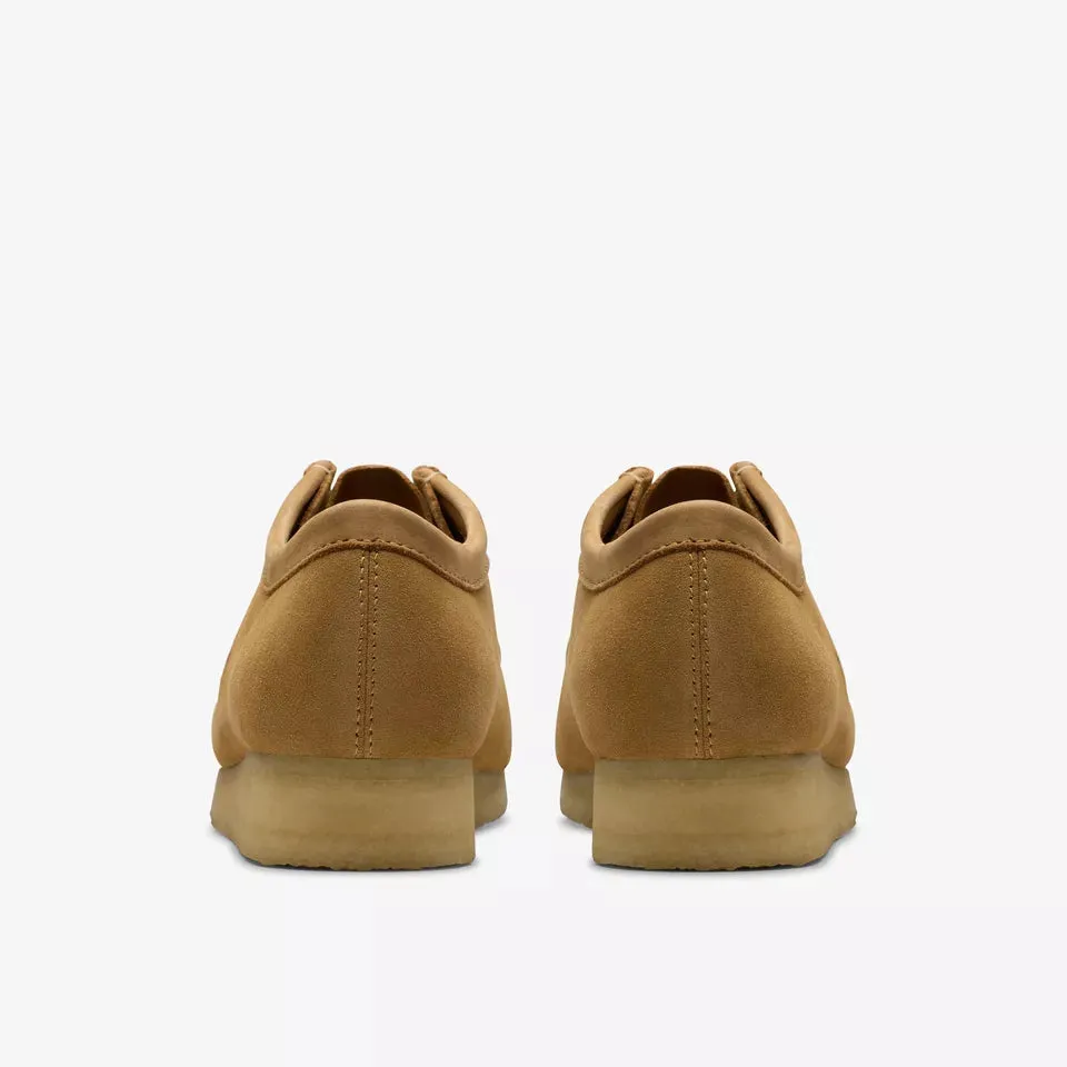 Clarks Mens Wallabee Mid Tan Suede 26180198